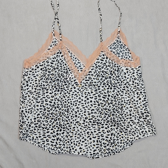 NWOT Victoria's Secret Cheetah Print PJ Cami Top, large - Picture 9 of 13